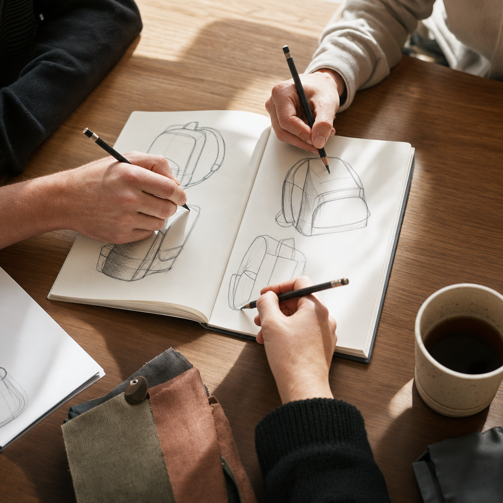 L'idée — atelier de croquis