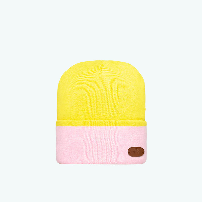 Bonnet Arcata Sunset Jaune & Rose · Bonnet