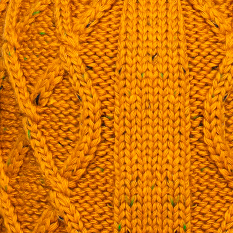 Bonnet Barbotage Orange — vue 3