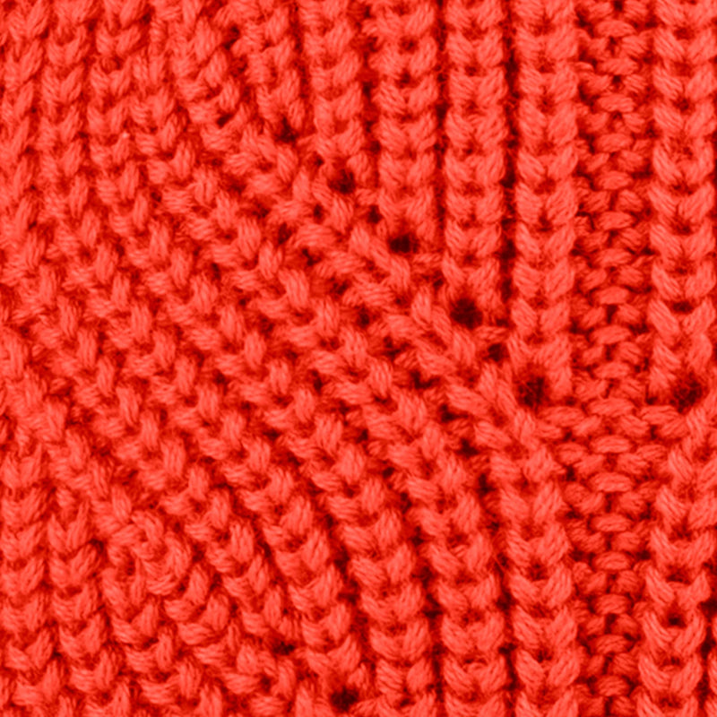 Bonnet Derby Orange — vue 3