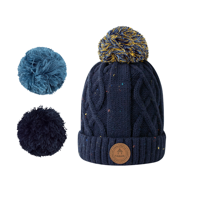 Bonnet Jus de Pomme Navy Bébé - Polaire · Bonnet