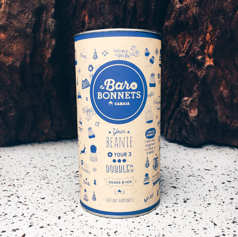 Bonnet Milky Navy — vue 3