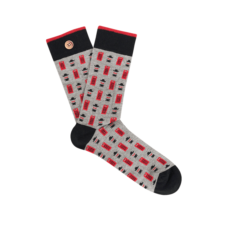 Chaussettes Patrick & Fabienne · Chaussette