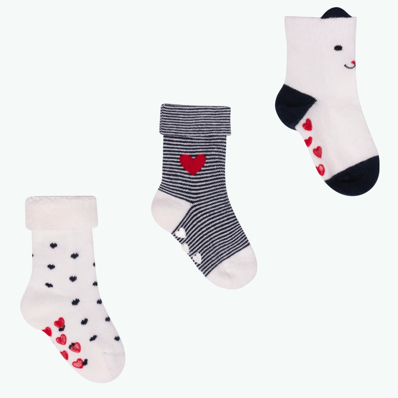 Chaussettes Petit Coeur - Pack de chaussettes bébé · Chaussette