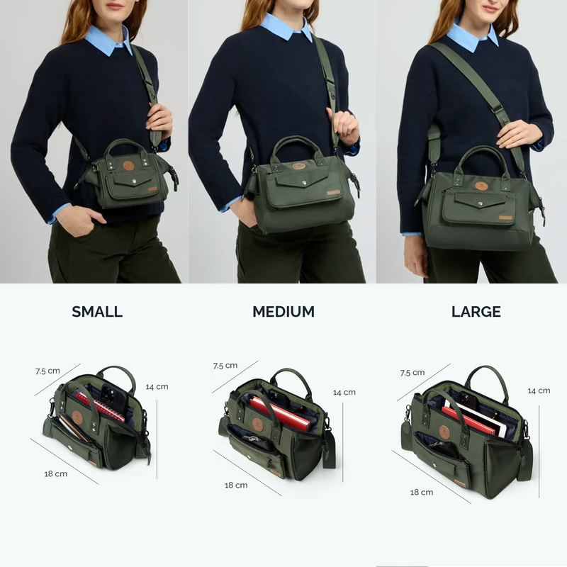 Crossbody Adventurer Medium Grotta Verde — vue 7