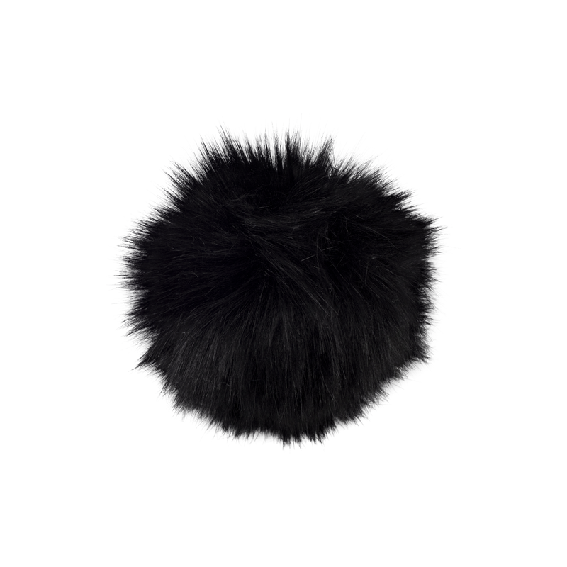 Pompon Black Fur · Pompon