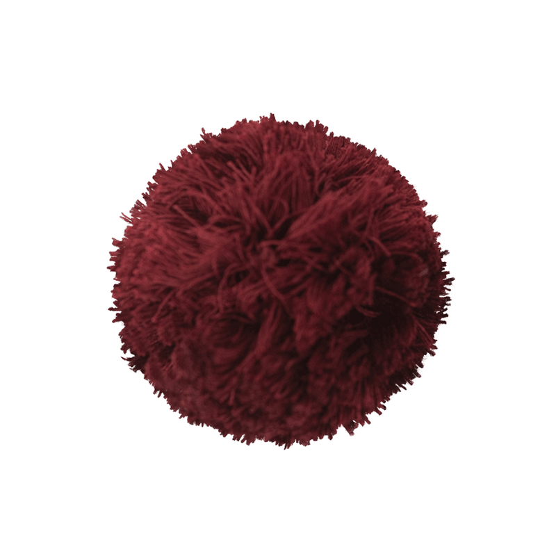 Pompon Burgundy · Pompon