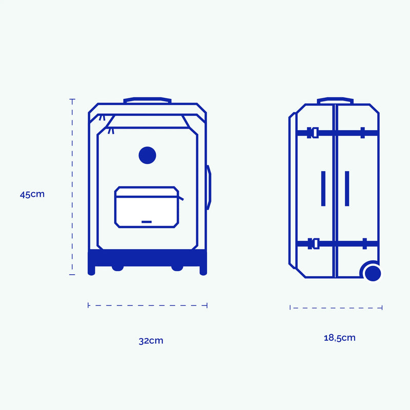 Valise Souple 2 roues XS Sibiu — vue 7